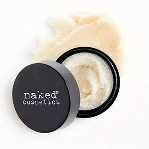 Naked Cosmetics Vanilla Crème Lip Scrub Travel Size 6.5g/0.23oz